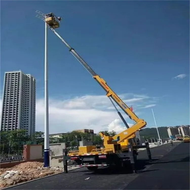 合肥庐阳维修路灯的曲臂升降车出租